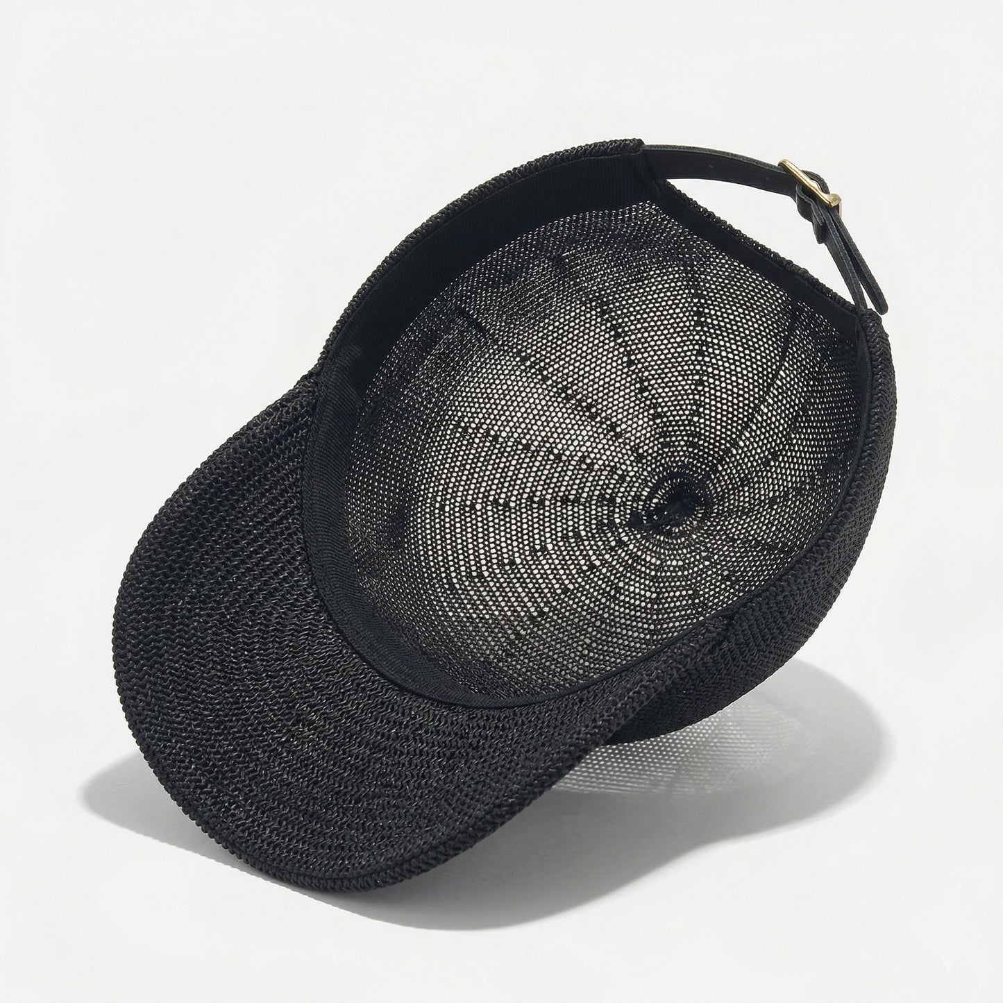 Women Straw Baseball Cap Lightweight Breathable Sun Hat Casual Summer Visor Hat