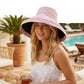 Wide Brim Sun Hat UV Protection Bucket Hat Lightweight Packable Beach Outdoor Hat