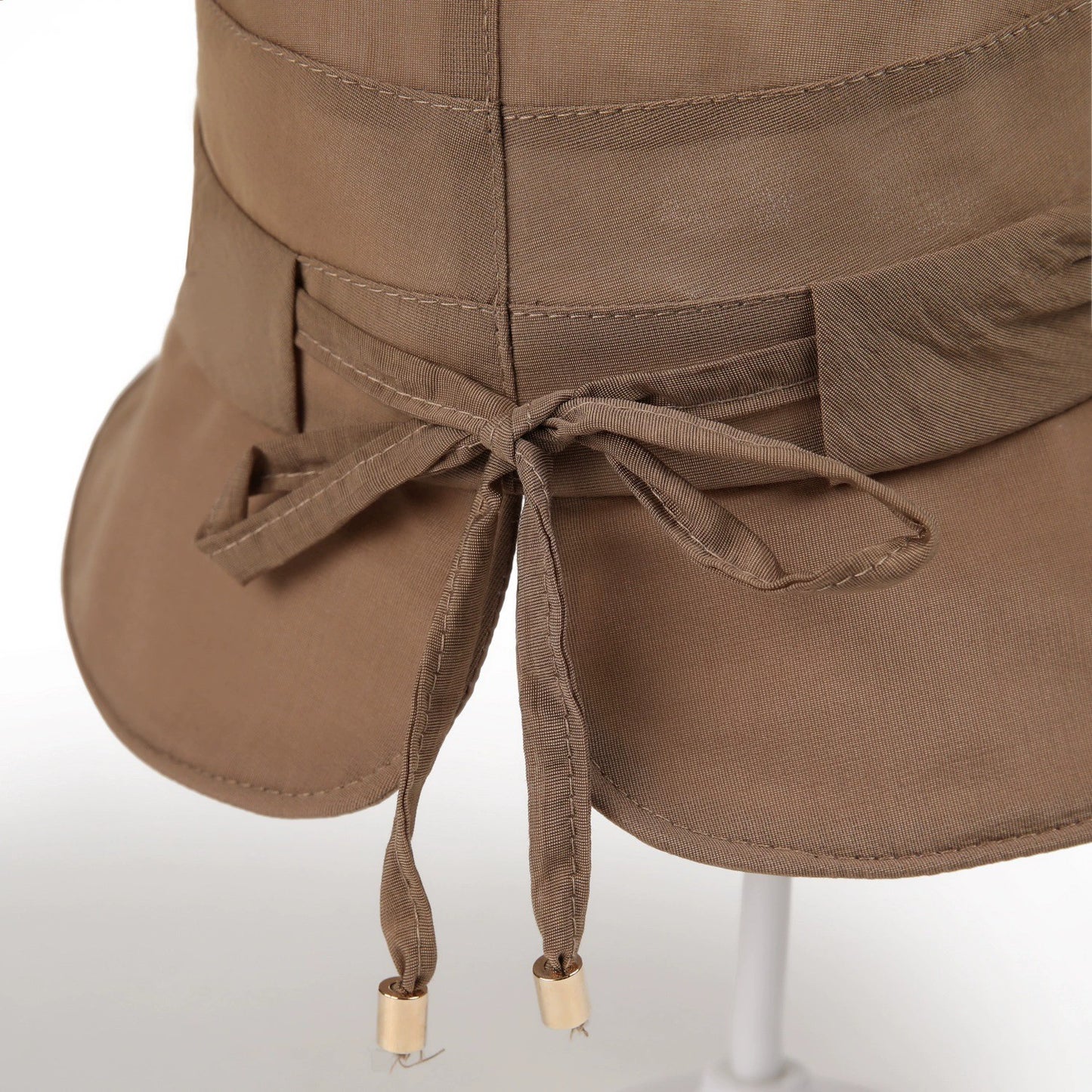 Wide Brim Sun Hat Adjustable Tie Back UV Protection Lightweight Outdoor Travel Hat