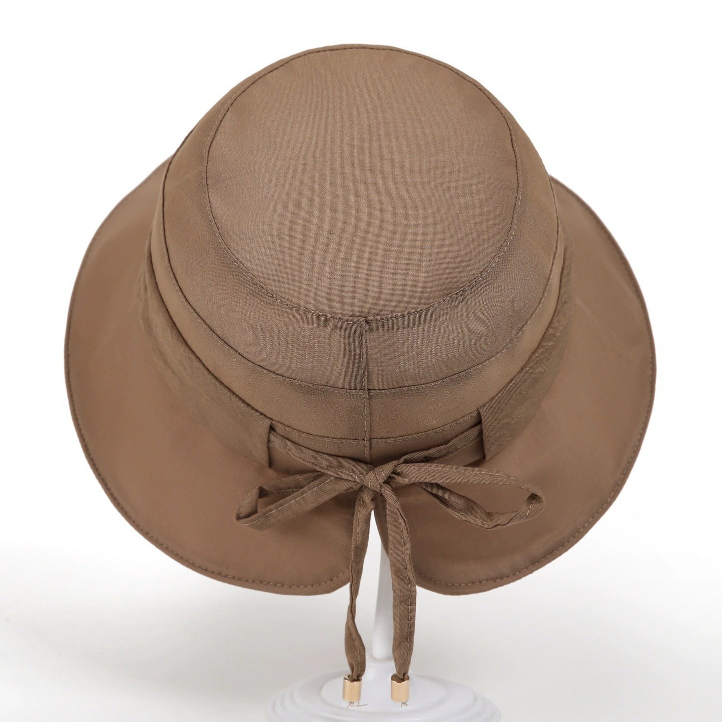 Wide Brim Sun Hat Adjustable Tie Back UV Protection Lightweight Outdoor Travel Hat