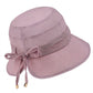 Wide Brim Sun Hat Adjustable Tie Back UV Protection Lightweight Outdoor Travel Hat