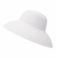 Women Wide Brim Bucket Hat Lightweight Woven Sun Hat Classic Solid Casual Hat