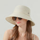 Women Wide Brim Bucket Hat Classic Solid Sun Hat Lightweight Casual Everyday Hat