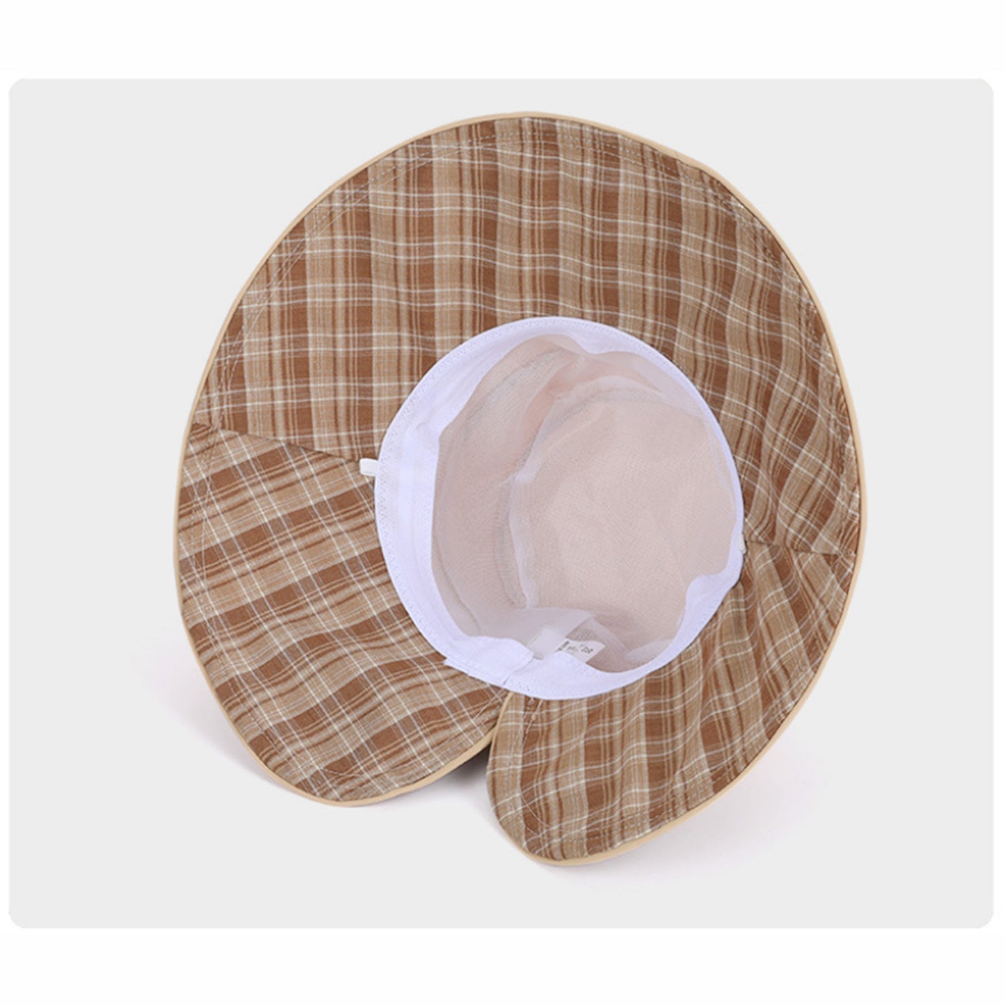 Wide Brim Sun Hat with Bow Detail Adjustable Fit Summer Bucket Hat