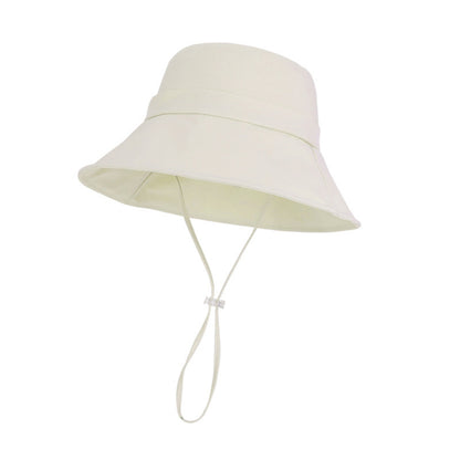 Wide Brim Sun Hat with Chin Strap Adjustable Fit UV Protection Bucket Hat
