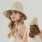 Wide Brim Sun Hat with Chin Strap Adjustable Fit UV Protection Bucket Hat
