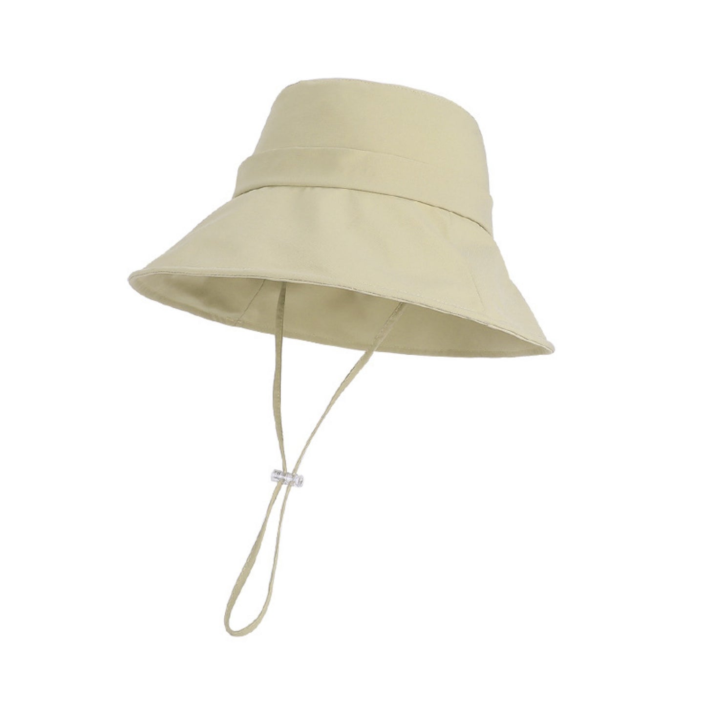 Wide Brim Sun Hat with Chin Strap Adjustable Fit UV Protection Bucket Hat