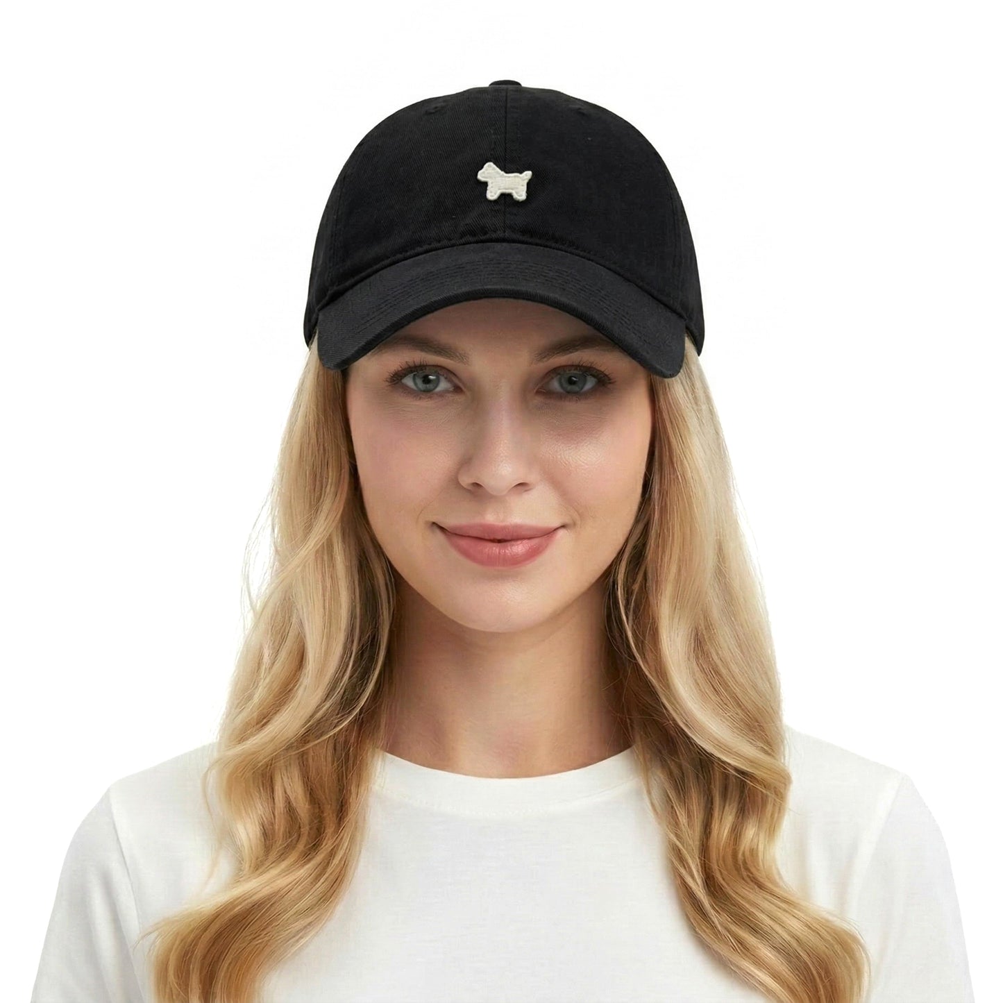 Minimalist Embroidery Baseball Cap, Adjustable Cotton Dad Hat Casual Everyday Hat