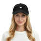 Minimalist Embroidery Baseball Cap, Adjustable Cotton Dad Hat Casual Everyday Hat