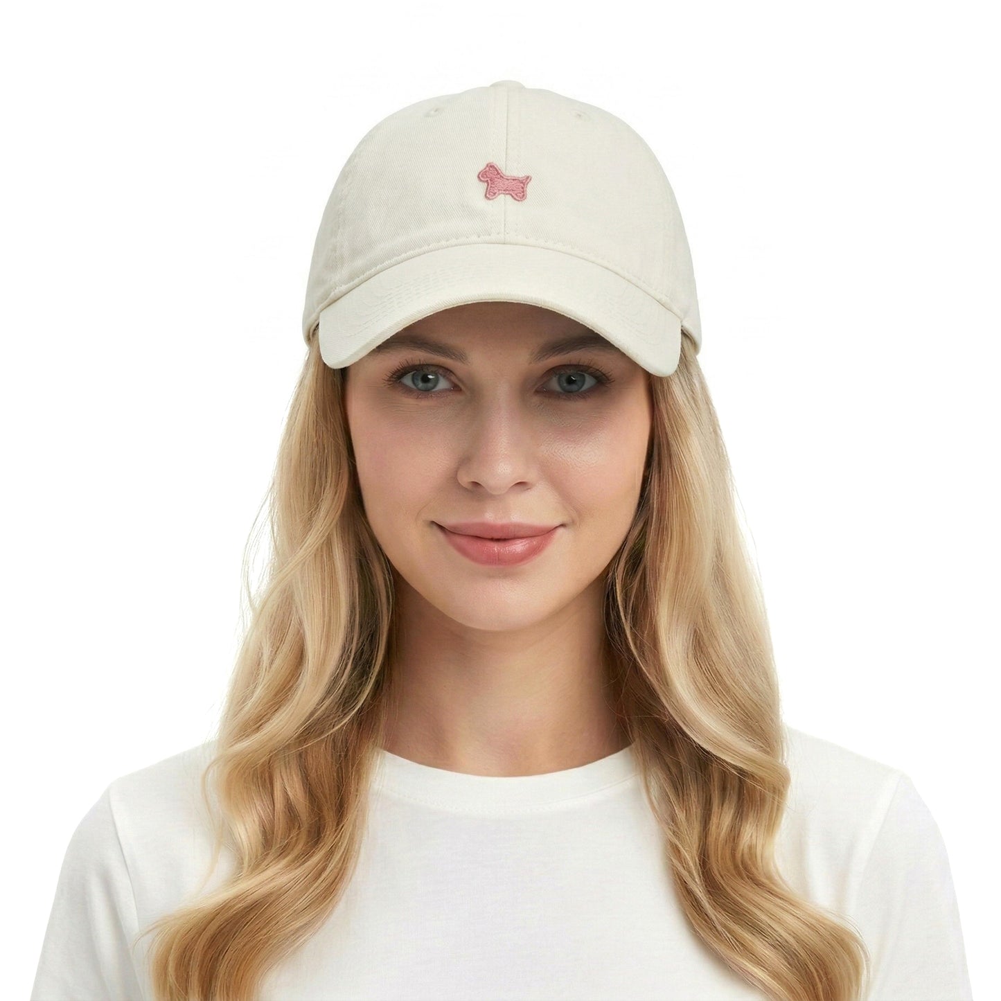 Minimalist Embroidery Baseball Cap, Adjustable Cotton Dad Hat Casual Everyday Hat