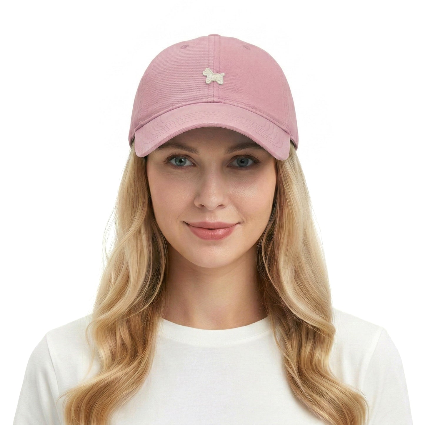 Minimalist Embroidery Baseball Cap, Adjustable Cotton Dad Hat Casual Everyday Hat