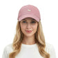 Minimalist Embroidery Baseball Cap, Adjustable Cotton Dad Hat Casual Everyday Hat