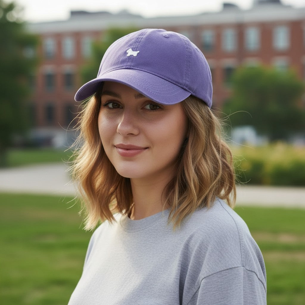 Minimalist Embroidery Baseball Cap, Adjustable Cotton Dad Hat Casual Everyday Hat