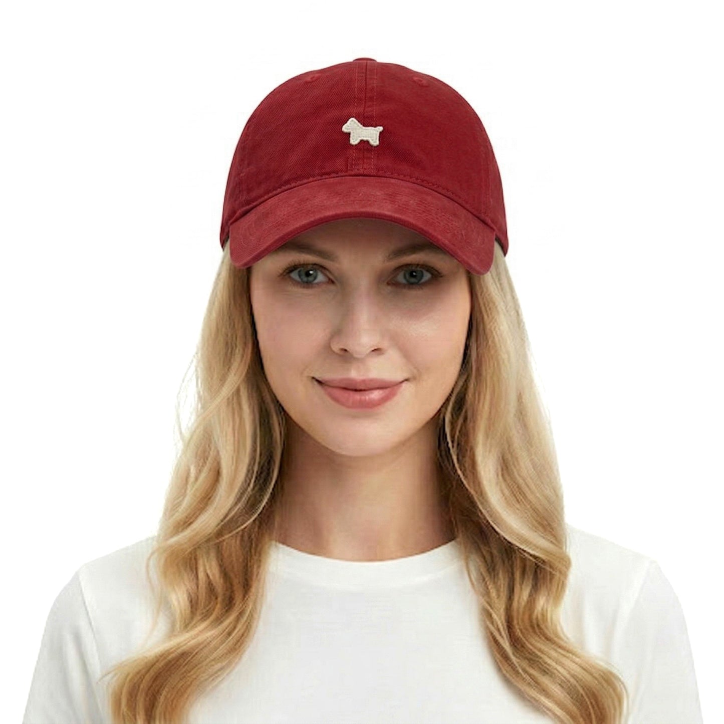 Minimalist Embroidery Baseball Cap, Adjustable Cotton Dad Hat Casual Everyday Hat