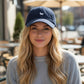 Minimalist Embroidery Baseball Cap, Adjustable Cotton Dad Hat Casual Everyday Hat