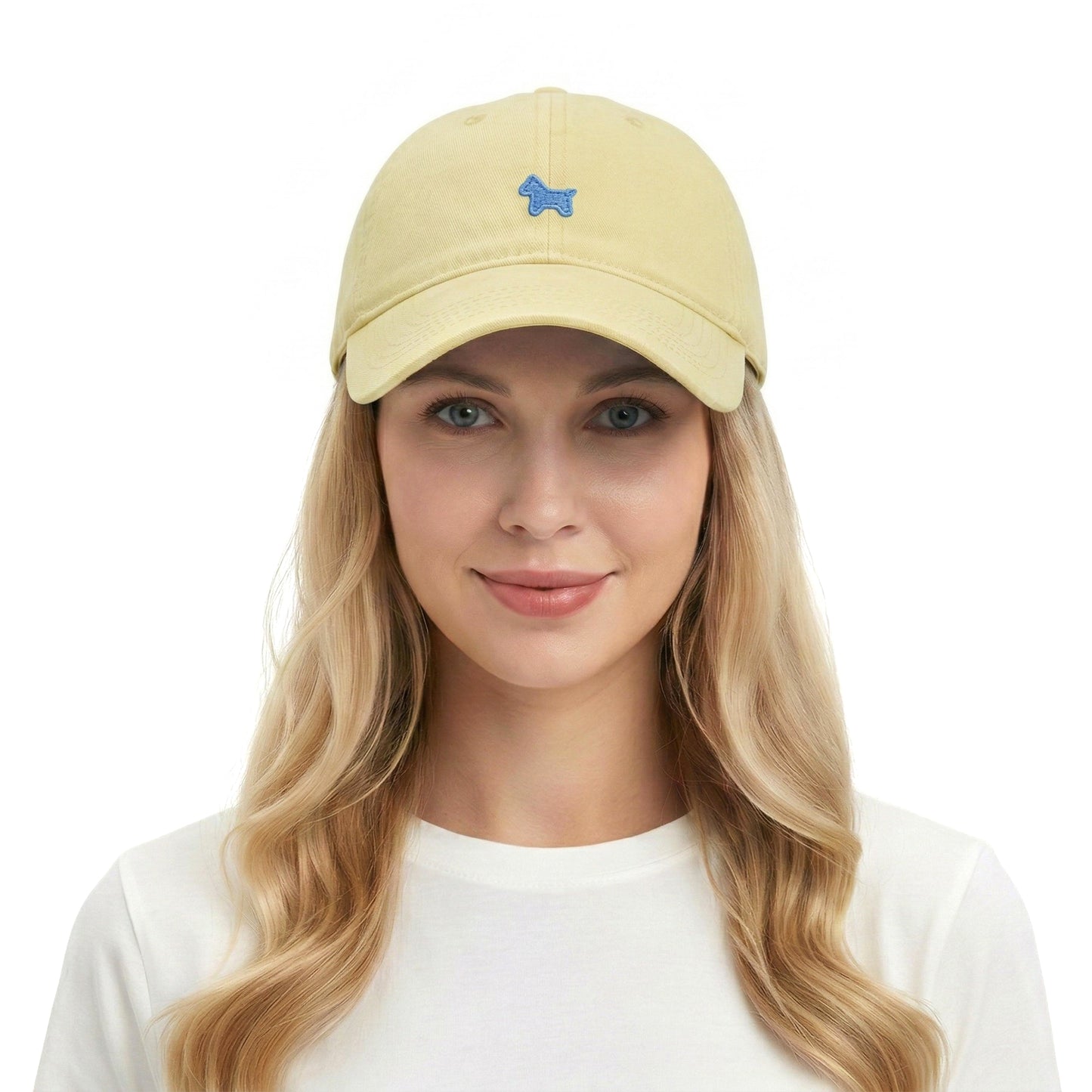 Minimalist Embroidery Baseball Cap, Adjustable Cotton Dad Hat Casual Everyday Hat