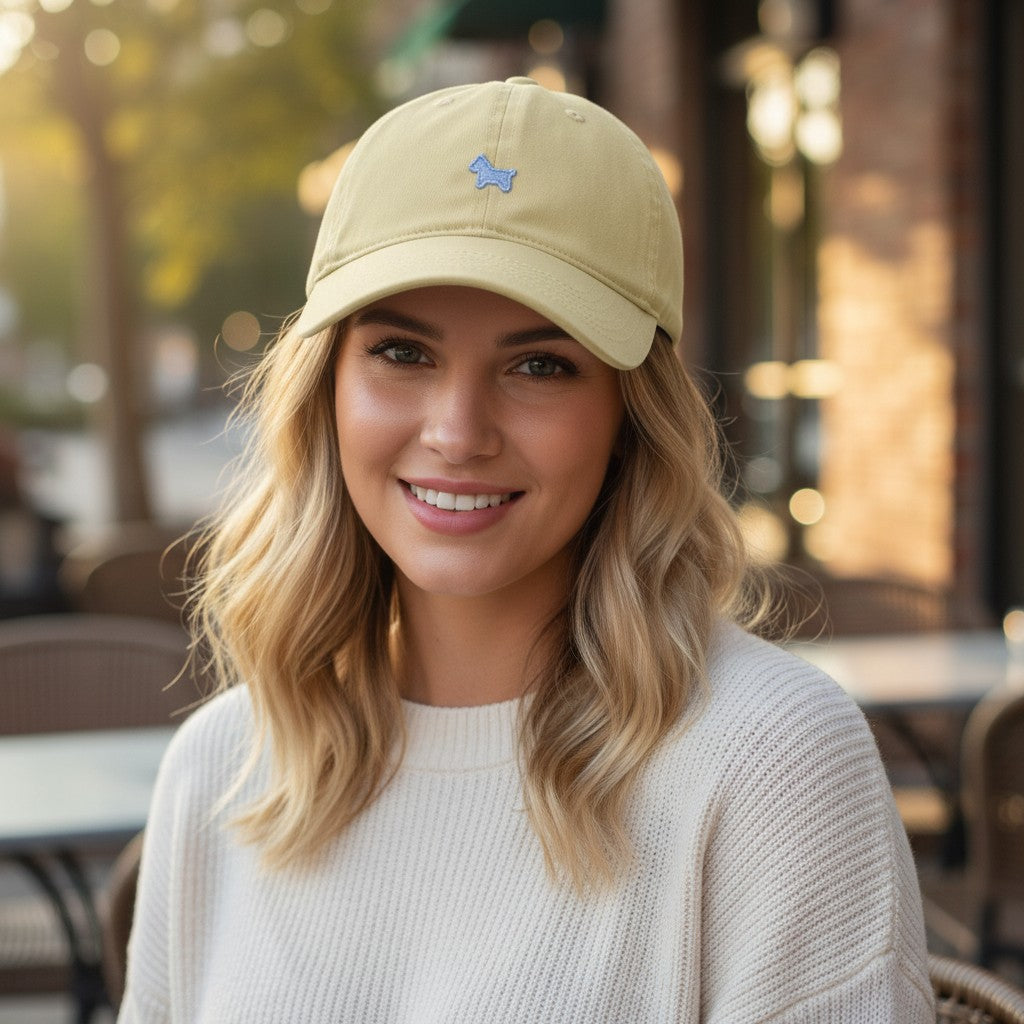 Minimalist Embroidery Baseball Cap, Adjustable Cotton Dad Hat Casual Everyday Hat