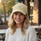 Minimalist Embroidery Baseball Cap, Adjustable Cotton Dad Hat Casual Everyday Hat