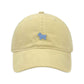 Minimalist Embroidery Baseball Cap, Adjustable Cotton Dad Hat Casual Everyday Hat