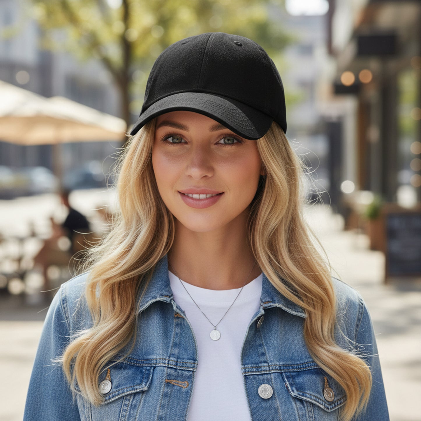 Cotton Baseball Cap Adjustable Dad Hat Breathable Casual Everyday Hat for Men Women