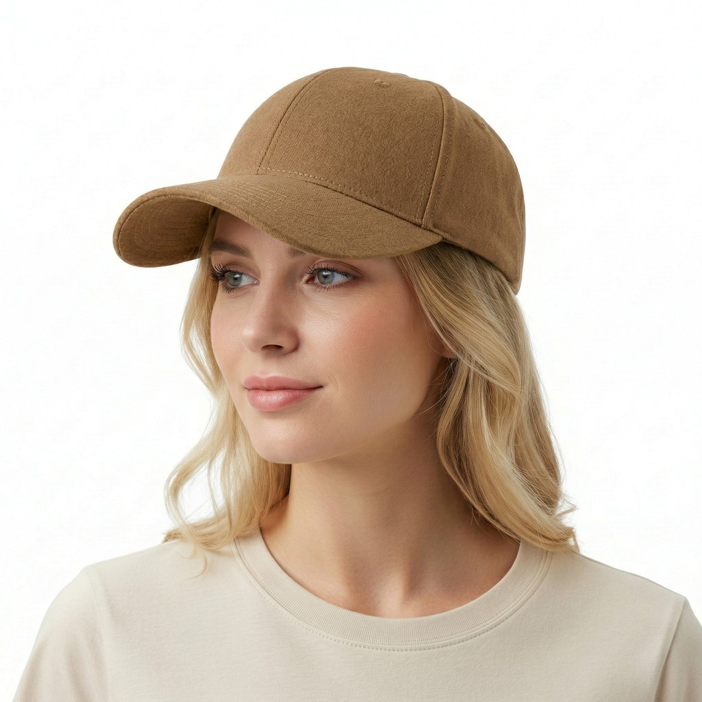 Cotton Baseball Cap Adjustable Dad Hat Breathable Casual Everyday Hat for Men Women