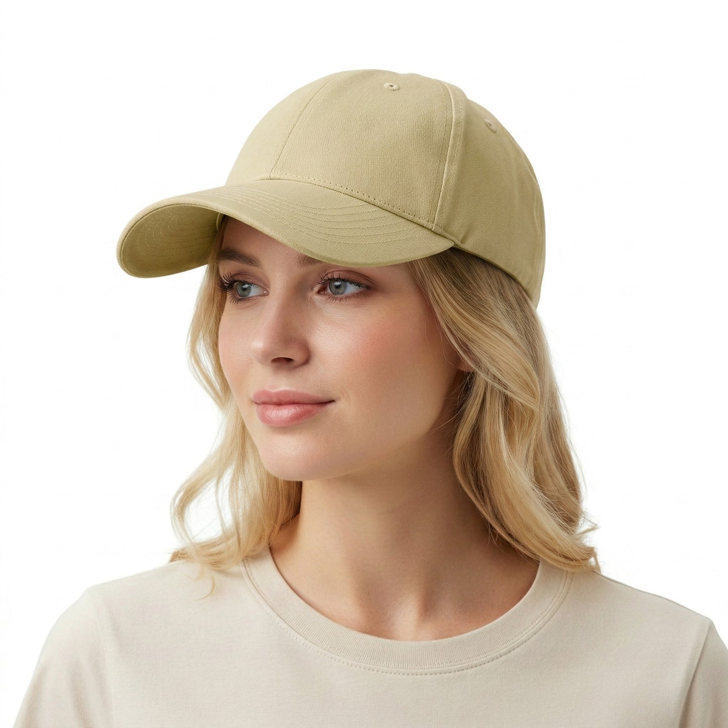 Cotton Baseball Cap Adjustable Dad Hat Breathable Casual Everyday Hat for Men Women