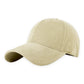 Cotton Baseball Cap Adjustable Dad Hat Breathable Casual Everyday Hat for Men Women