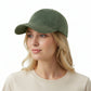 Cotton Baseball Cap Adjustable Dad Hat Breathable Casual Everyday Hat for Men Women