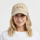 Embroidered Smile Baseball Cap Adjustable Cotton Dad Hat Casual Cute Everyday Hat