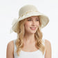 Wide Brim Straw Sun Hat Elegant Beach Vacation Hat Lightweight Breathable Summer Hat