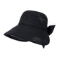 Wide Brim Straw Visor Hat Breathable Foldable Summer Sun Hat Beach Vacation Hat