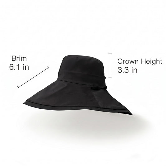 Reversible Wide Brim Sun Hat Adjustable Chin Strap UV Protection Summer Hat