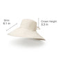 Reversible Wide Brim Sun Hat Adjustable Chin Strap UV Protection Summer Hat