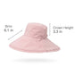 Reversible Wide Brim Sun Hat Adjustable Chin Strap UV Protection Summer Hat