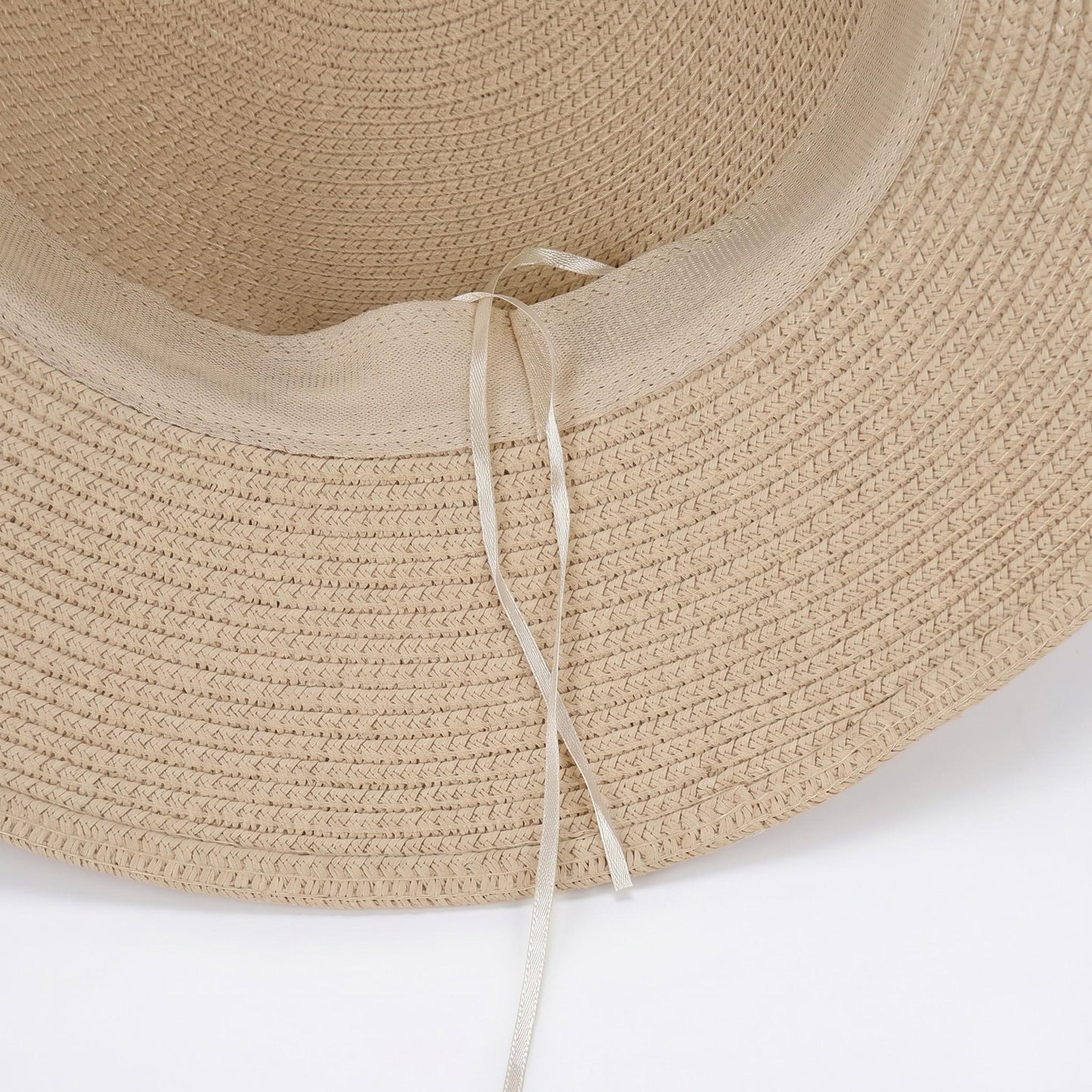Lightweight Wide Brim Straw Sun Hat Foldable Beach Summer UV Protection Hat