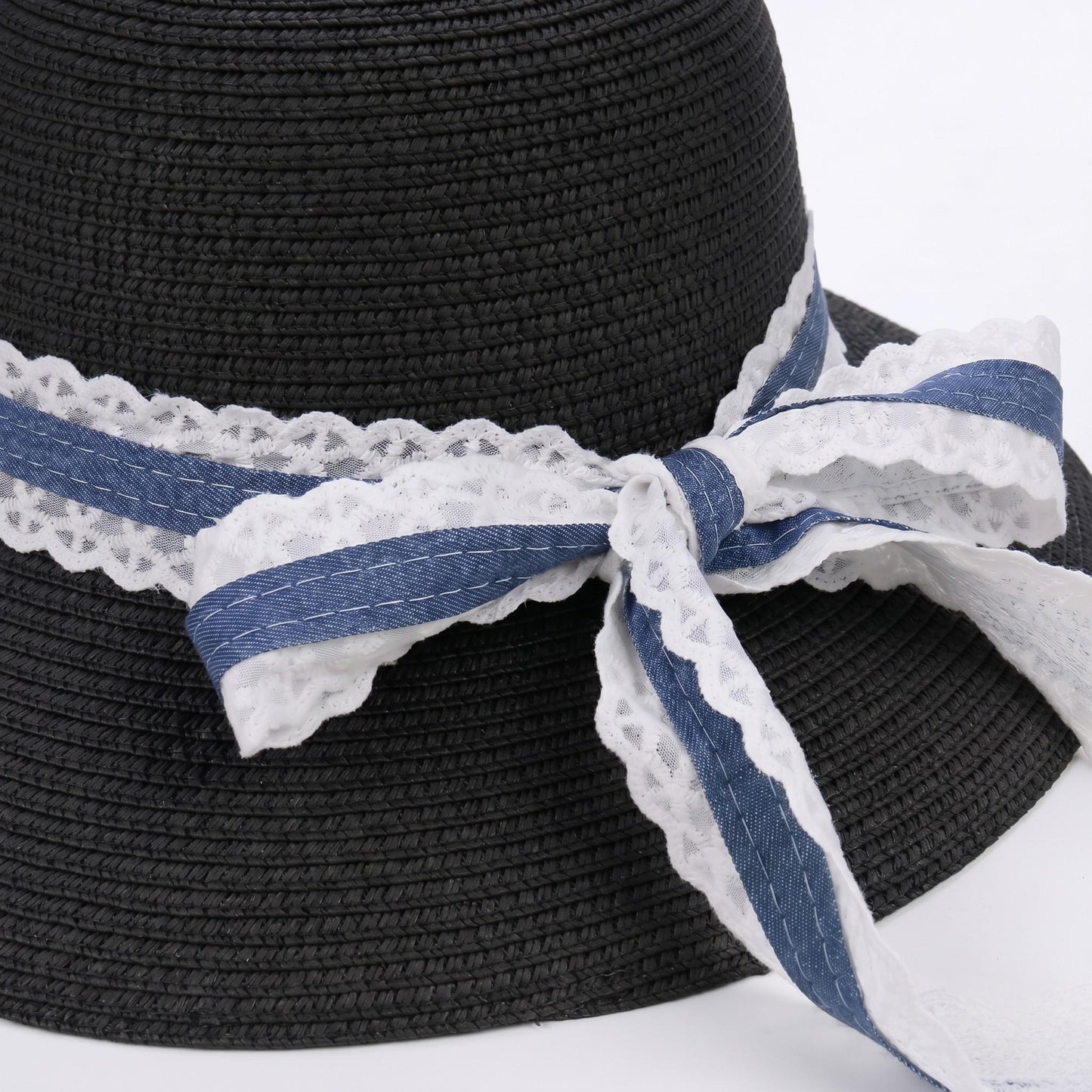 Lightweight Wide Brim Straw Sun Hat Foldable Beach Summer UV Protection Hat