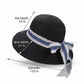 Lightweight Wide Brim Straw Sun Hat Foldable Beach Summer UV Protection Hat