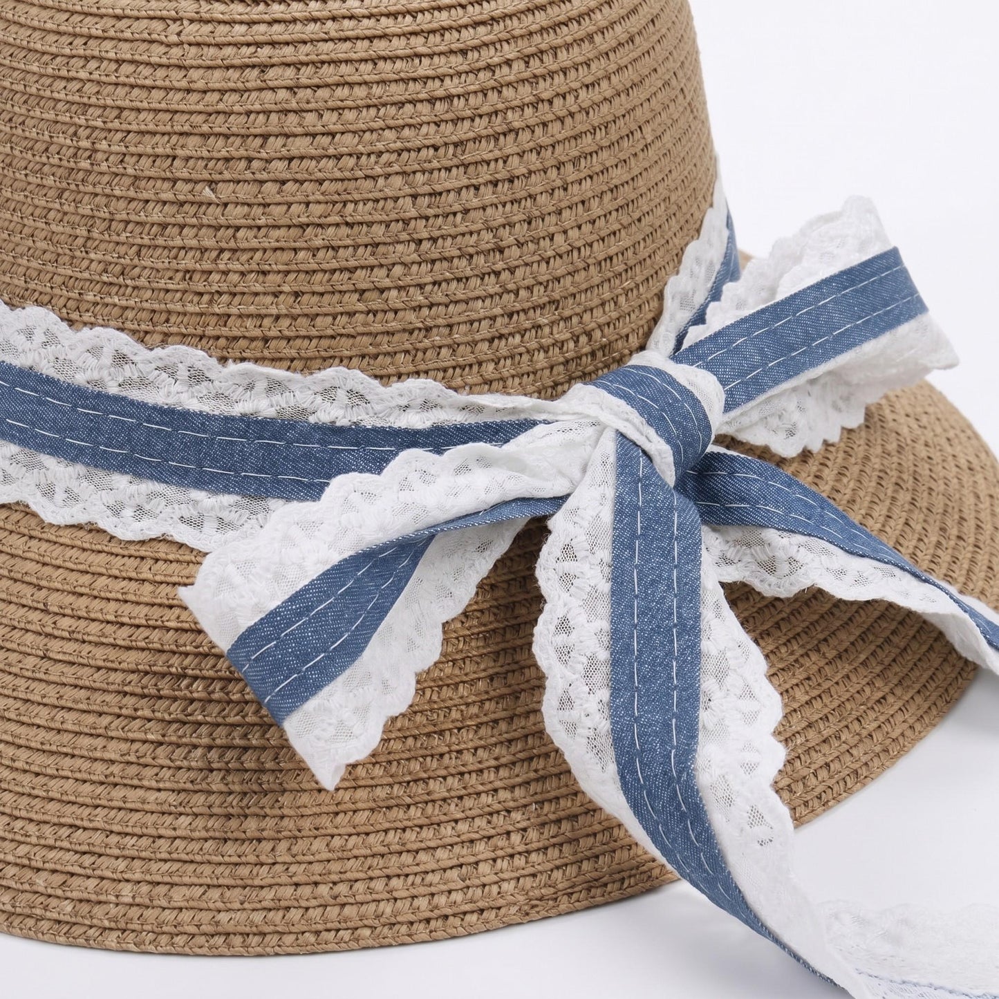 Lightweight Wide Brim Straw Sun Hat Foldable Beach Summer UV Protection Hat