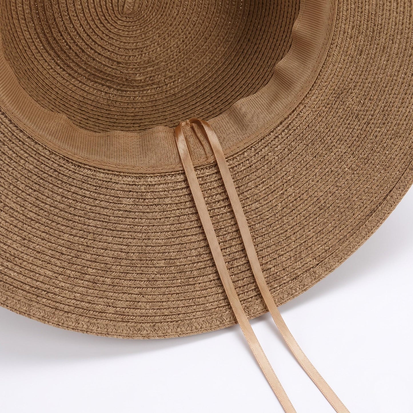 Lightweight Wide Brim Straw Sun Hat Foldable Beach Summer UV Protection Hat