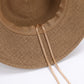 Lightweight Wide Brim Straw Sun Hat Foldable Beach Summer UV Protection Hat