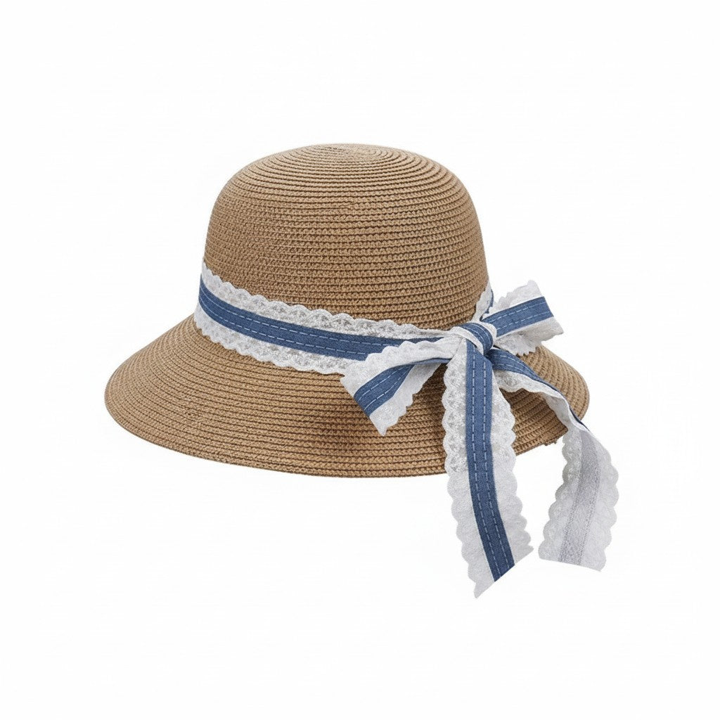 Lightweight Wide Brim Straw Sun Hat Foldable Beach Summer UV Protection Hat