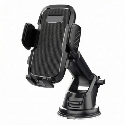 Car Dashboard Phone Mount Holder with Adjustable Arm Strong 3M Adhesive Secure Grip