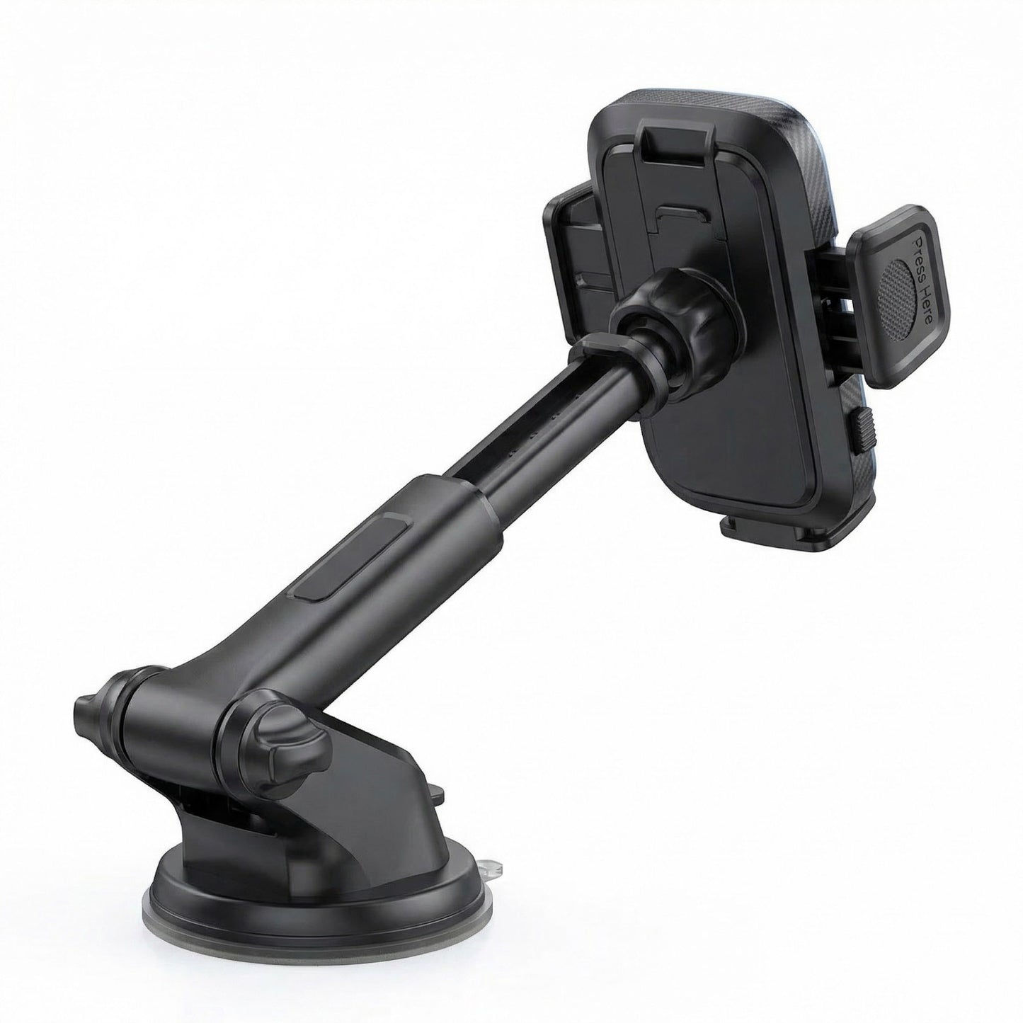 Car Phone Mount Holder Suction Cup Adjustable Long Arm Dashboard Windshield