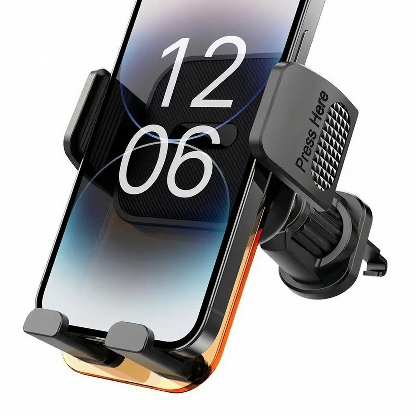 Car Phone Mount Holder Air Vent and Dashboard Suction Cup Adjustable Universal Smartphone Holder
