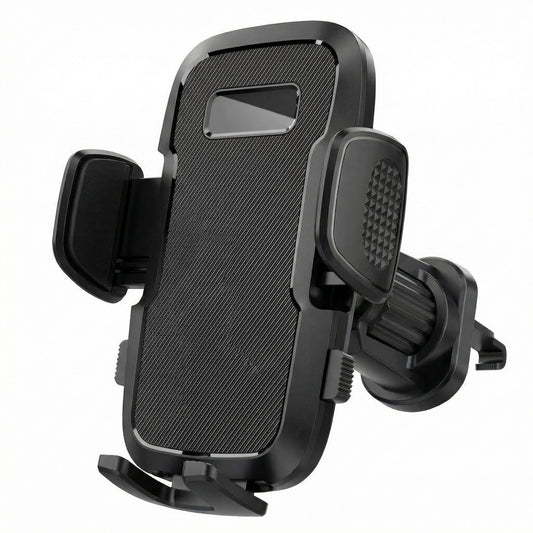 Car Phone Mount Air Vent Holder Adjustable Universal Smartphone Holder Secure Grip Navigation Mount