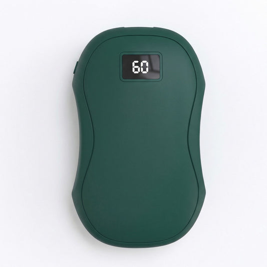 Rechargeable Hand Warmer with Digital Display Dual-Sided Heating Portable High Capacity Electric