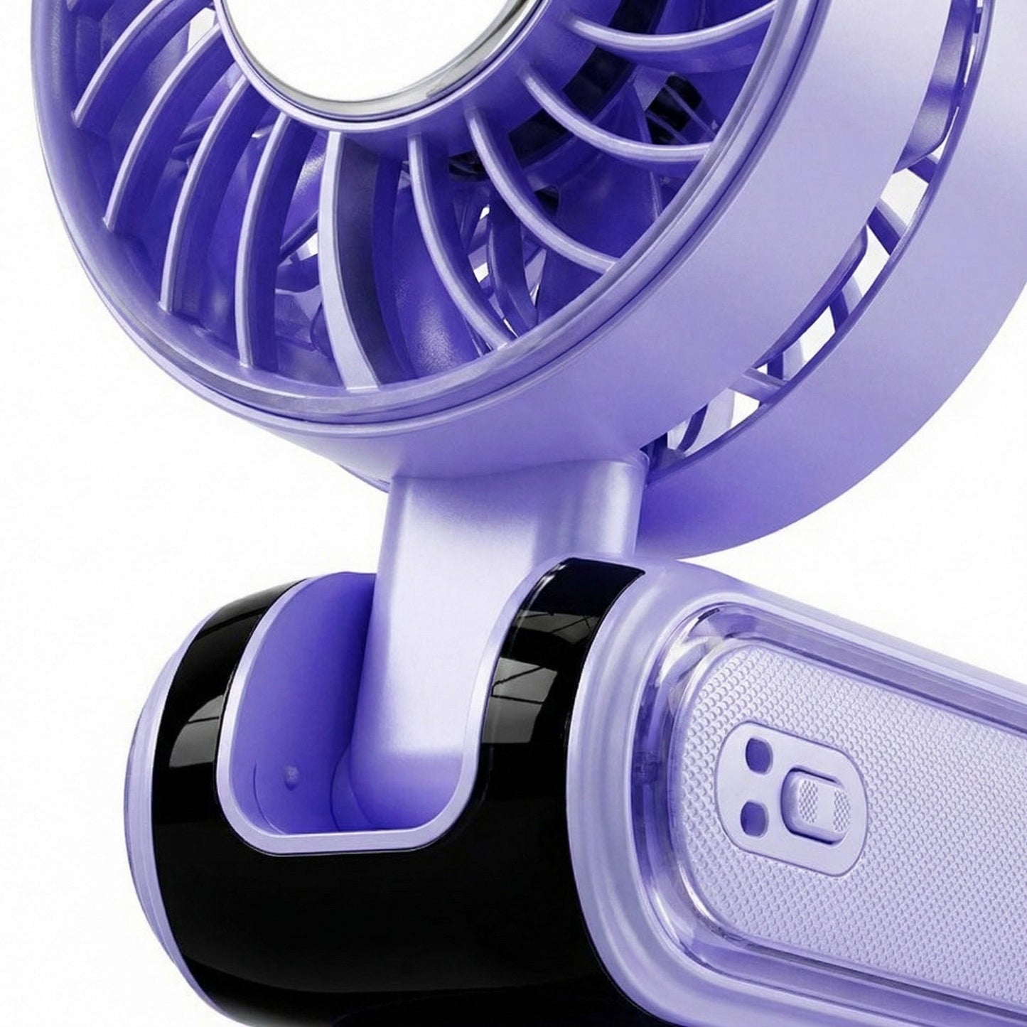 Handheld Cooling Fan with Semiconductor TEC Portable Rechargeable Foldable Fan Ice Cooling