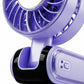 Handheld Cooling Fan with Semiconductor TEC Portable Rechargeable Foldable Fan Ice Cooling