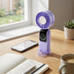 Handheld Cooling Fan with Semiconductor TEC Portable Rechargeable Foldable Fan Ice Cooling