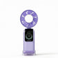 Handheld Cooling Fan with Semiconductor TEC Portable Rechargeable Foldable Fan Ice Cooling
